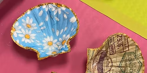 Decoupage Shells Workshop