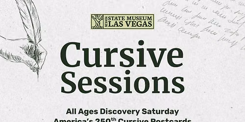 Discovery Saturday Cursive Sessions 