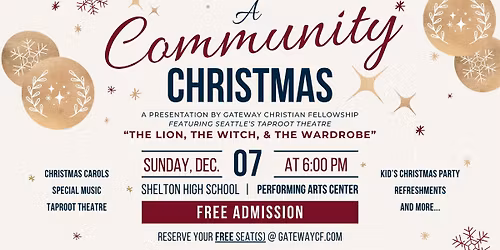 A Community Christmas - Free Event