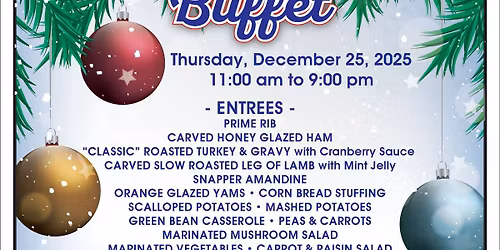 Christmas Day Buffet @ Isla Grand Beach Resort