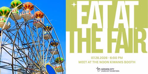Let's Eat at the Fair with GCCoB!