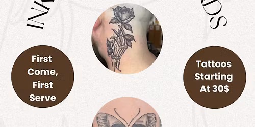 Ink the Halls Tattoo Flash Sale