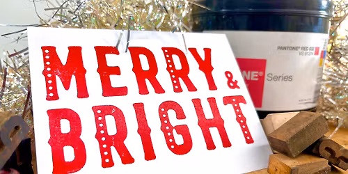 Holiday Printing Workshop