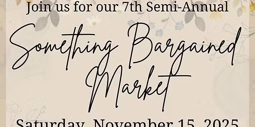 Something Bargained Market