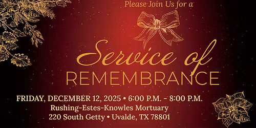 Christmas Service of Remembrance