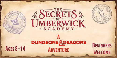 The Secrets of Umberwick Academy Dungeons & Dragons : Session 4