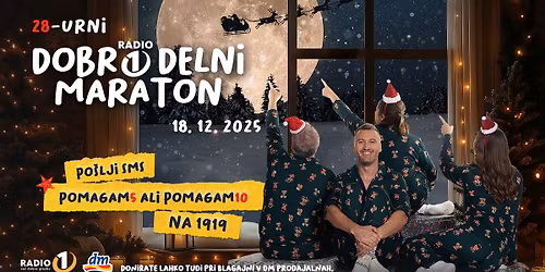 28 - urni DOBRODELNI MARATON RADIA 1 