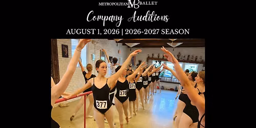 2026-2027 Company Auditions