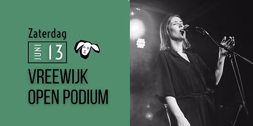 Vreewijk Open Podium - zaterdag 13 juni 2026