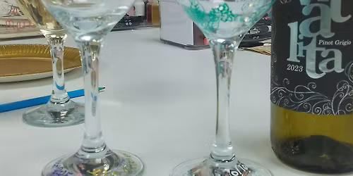 Wine Glass Painting BYOB Sip and Paint