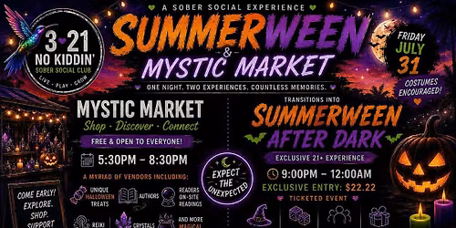 SummerWeen Party & Mystic Marketplace