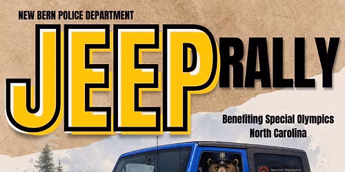 New Bern PD Jeep Rally for Special Olympics 