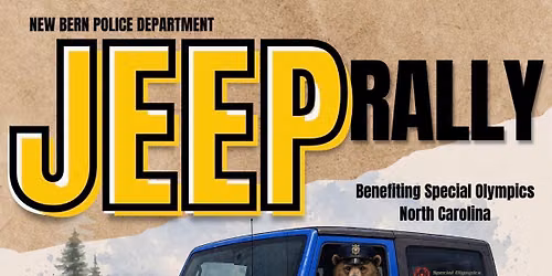 New Bern PD Jeep Rally for Special Olympics