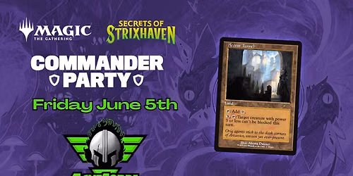 Secrets of Strixhaven Commander Party