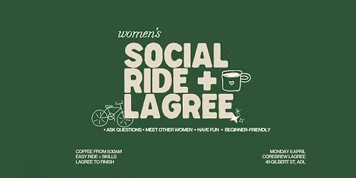 Women's Social Ride and Lagree @ CoreBrew Lagree