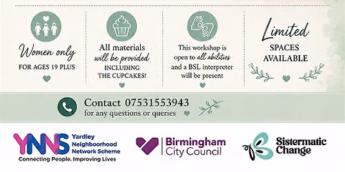 Bloom Together: Floral Cupcake Icing Workshop