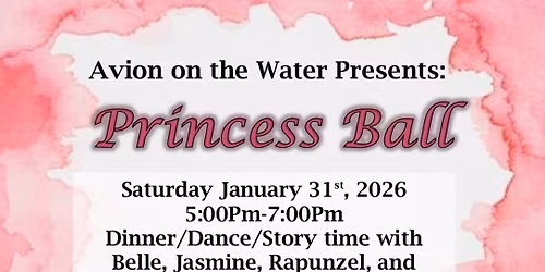 Dinner and Dance with Jasmine, Belle, Tiana, and Rapunzel!!