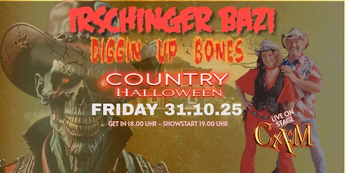 LINEDANCE GOES HALLOWEEN im IRSCHINGER BAZI mit Chris Angels & Miriam
