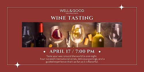 Sip & Savor: Exclusive Wine Tasting Dinner