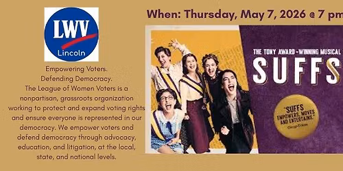 SUFFS the Musical at the Lied Center