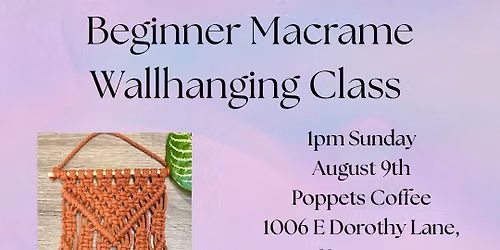 Beginner Wallhanging Workshop