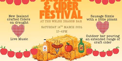Sausage & Cider Festival at The Welsh Dragon Bar