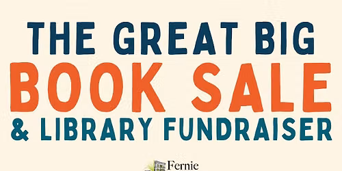 The Great Big Book Sale Library Fundraiser