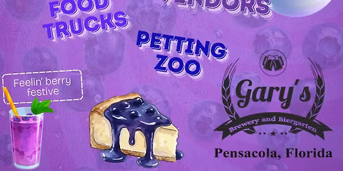 \ud83e\uded0\ud83c\udf1e Blueberry Festival at Gary\u2019s Brewery & Biergarten! \ud83c\udf1e\ud83e\uded0