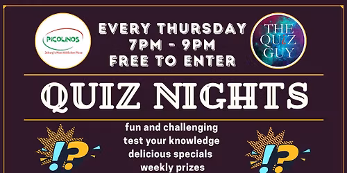 Picolinos Quiz Nights