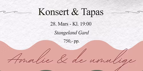Konsert & Tapas
