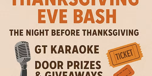 Thanksgiving Eve Bash