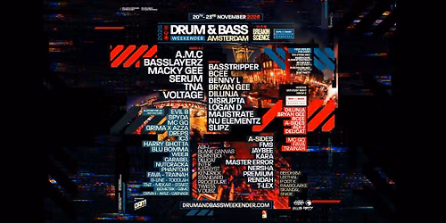 Drum & Bass Weekender Amsterdam 2026