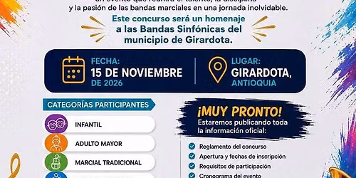Concurso de bandas Girardota