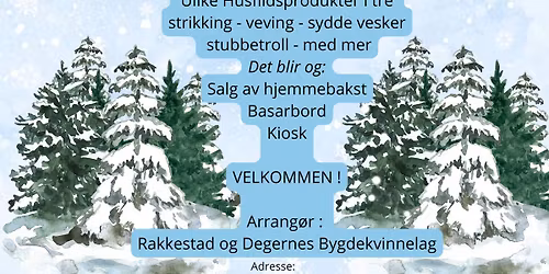 Velkommen p\u00e5 julemarked i Degernes