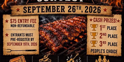 1st Annual Lions Backyard BBQ Contest