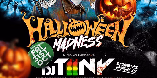 URBAN EVENTS pres HALLOWEEN MADNESS ft DJ TIINY (Stormzy's DJ)