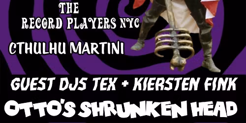 Mighty Joe Castro & The Gravamen \/ The Record Players NYC\/ Cthulhu Martini 