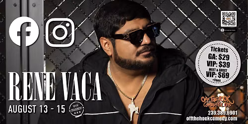 Comedian Rene Vaca Live in Naples, Florida!