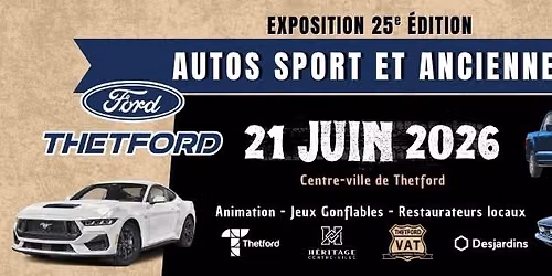 Exposition des autos sport et anciennes