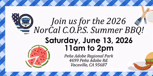 NorCal C.O.P.S. Summer BBQ