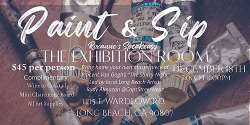 Paint & Sip at The Exhibition Room