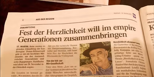 Fest der Herzlichkeit f\u00fcr alle Generationen