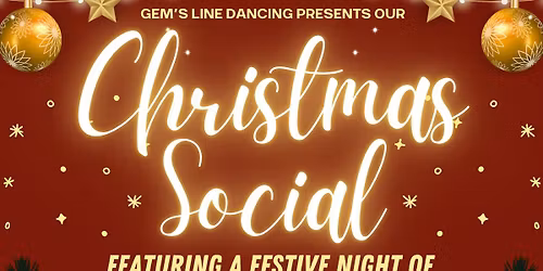 Christmas Line Dance Social