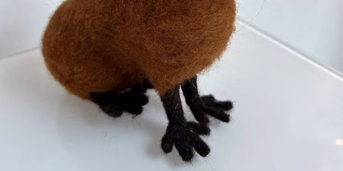 Capybara - needle felting workshop