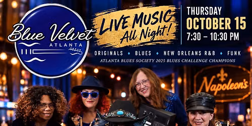 Blue Velvet Atlanta at Napoleon\u2019s