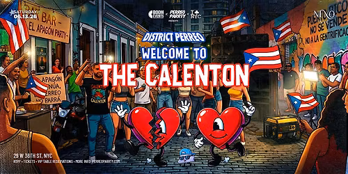 Welcome to Calenton Reggaeton Puerto Rico Party NEXO Nightclub NYC