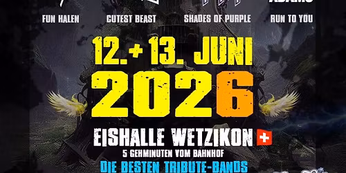 Fun Halen Live @ Giants of Rock Tribute Party, Eishalle Wetzikon