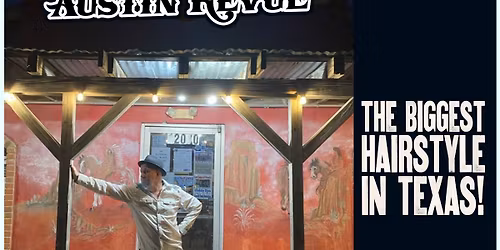 Sir Jay \u00c5sling Releaseparty: The biggest hairstyle in Texas!