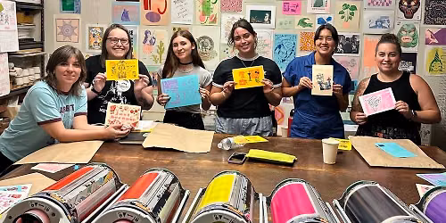 Analog RISO Postcard workshop