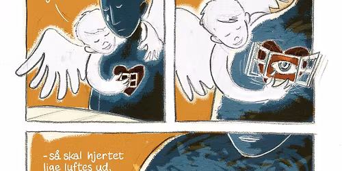 Foredrag: \u201cBuster\u201d - om at tegne sig ud af sorg